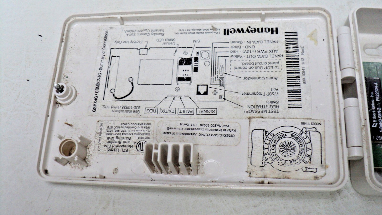 Honeywell IntelliPath Series 4G Communicator Model: GSMX4G