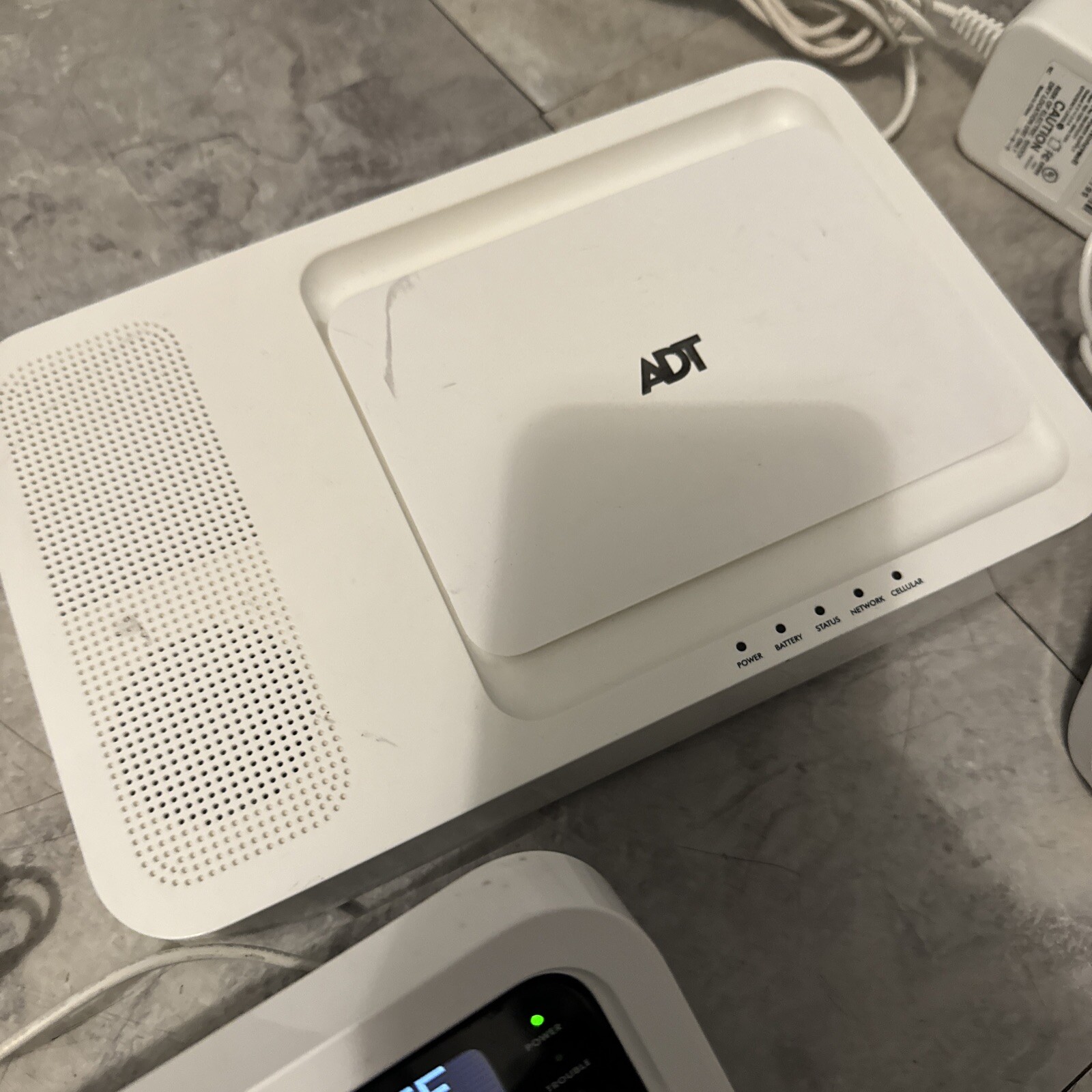ADT Keypad Security System W/Power Adapters Cellular With Pulse Control Unit