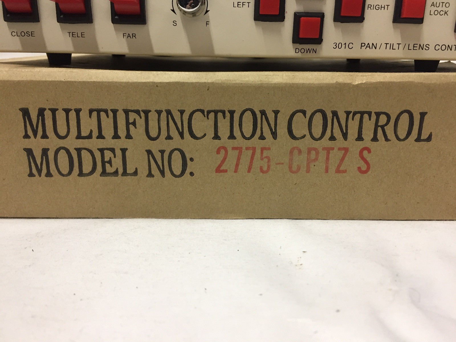 Cloud Set/Lens Controller 301C Pan Tilt Multifunction Camera Control 2775-CPTZ-S