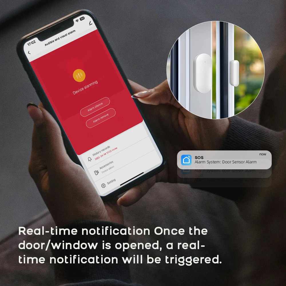 4G Wifi Wireless Alarm System Tuya Smart Home Child Safety Home Anti-Theft Syste