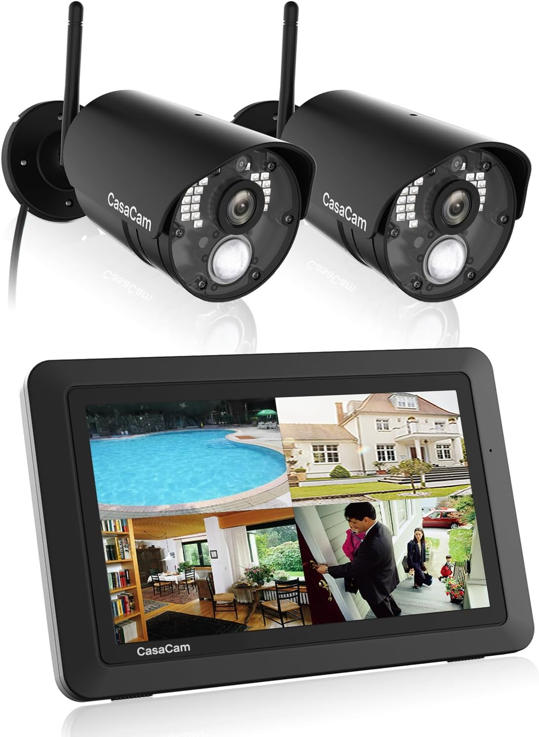 Wireless Security Camera System Weatherproof Outdoor Security Camera System