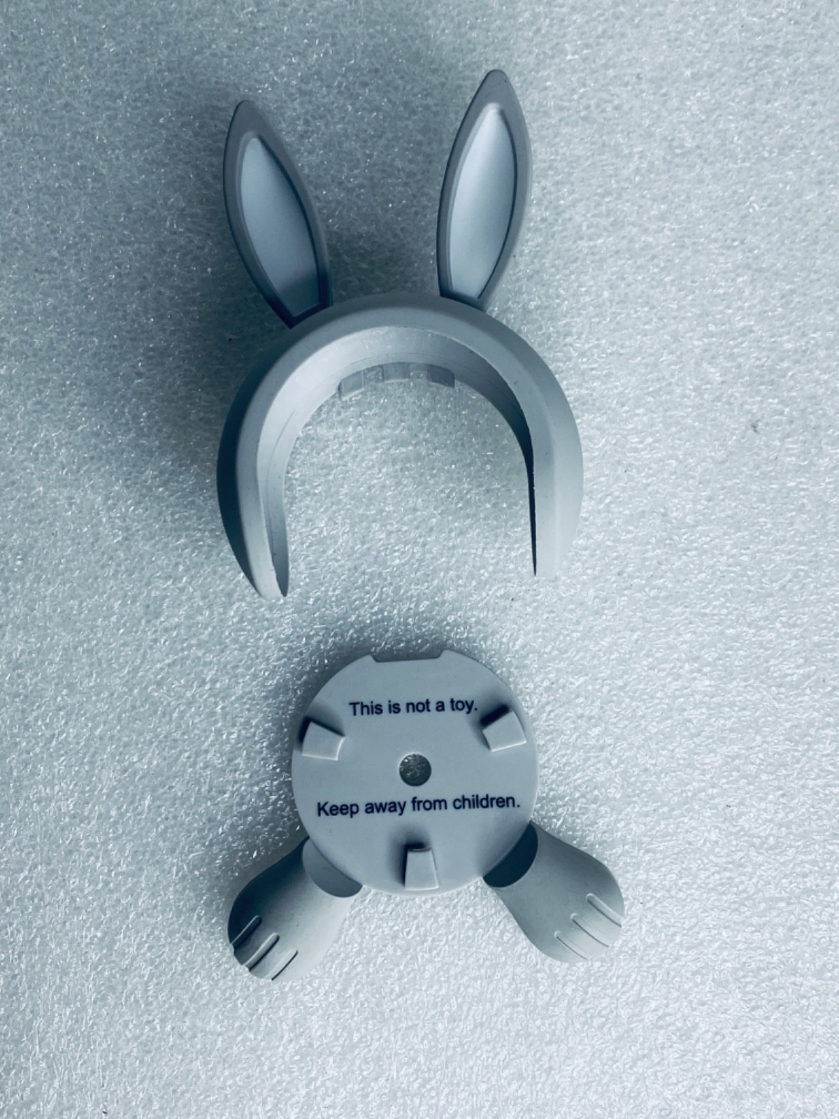 lot Of 2-Arlo Bunny Monitor Top Ear/Bottom Feet Attachments For ABC1000 – READ