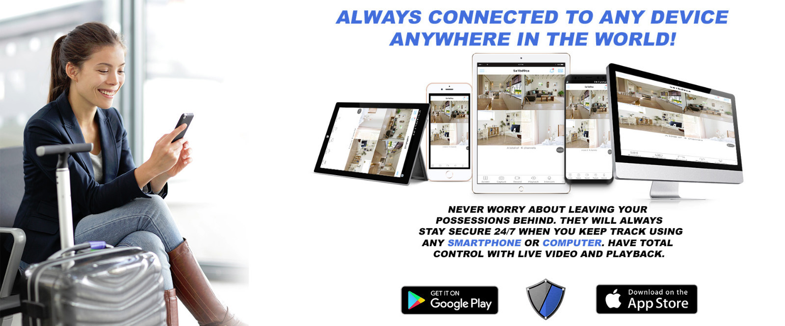 8MP 2160p @30fps 4K IP Optical Motorized Zoom PoE Security System – 10 Cameras