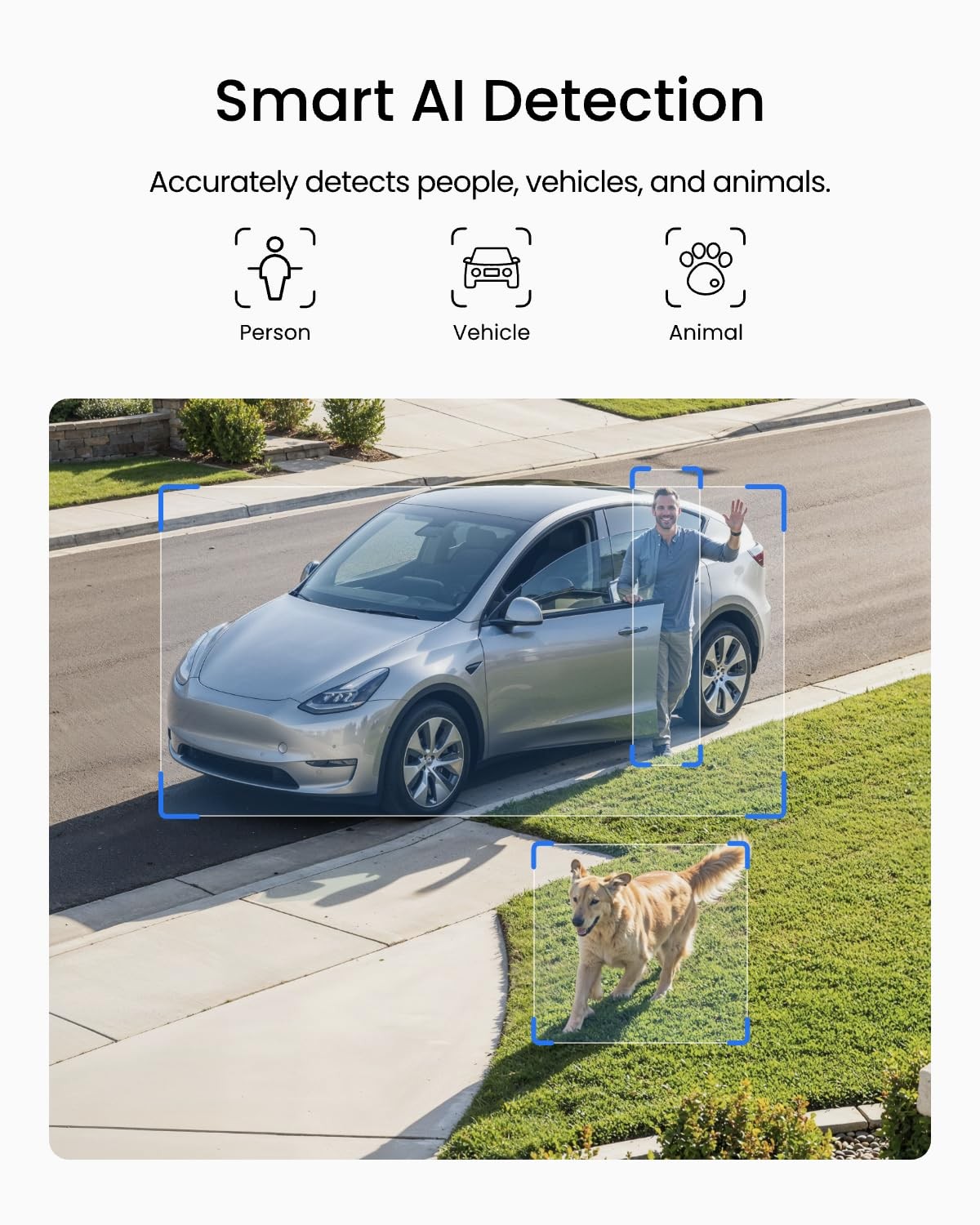REOLINK Security Cameras Wireless Outdoor, 3K 5MP Dual-Band WiFi 6, White