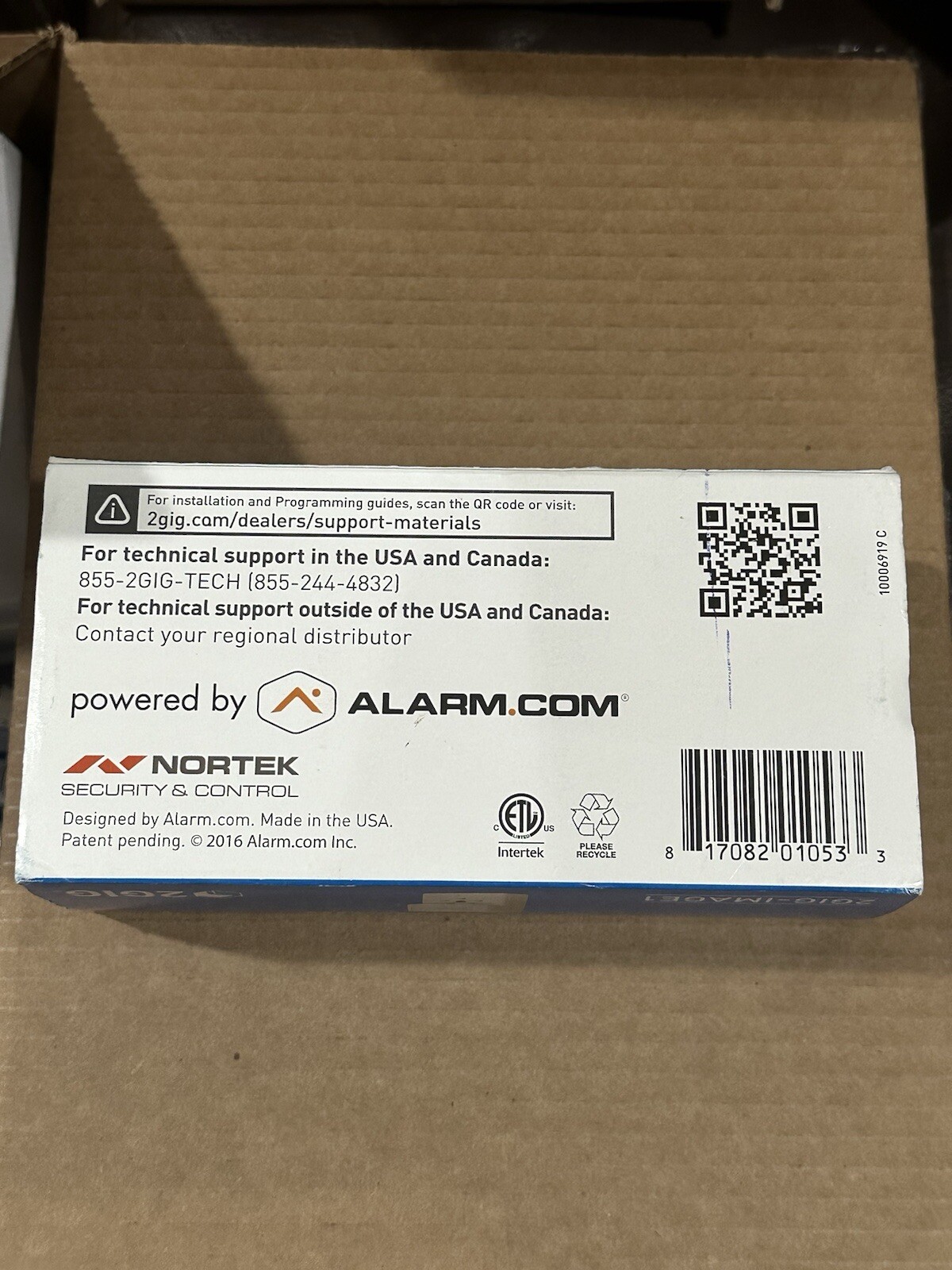Image Sensor For GC2 Panel 2GIG-IMAGE1
