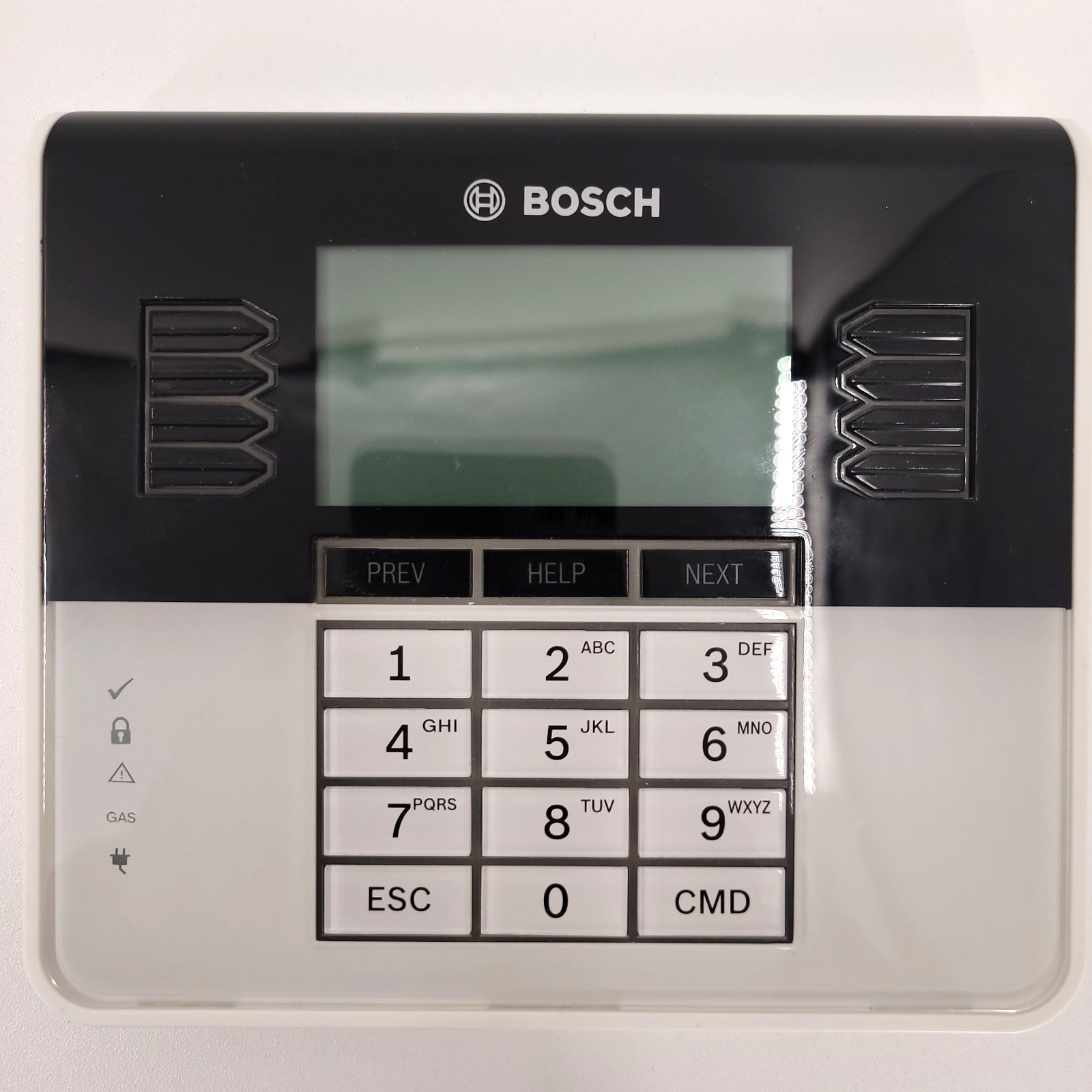 Bosch B5512 Security Control Panel + B930 Text Keypad Soft Key + B10 Enclosure