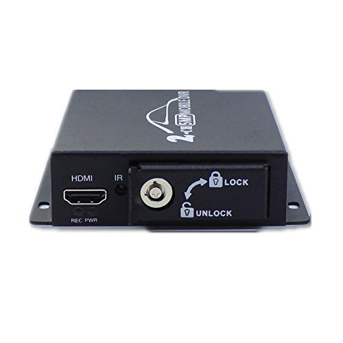 Mini Car Mobile DVR, 2CH 1080P AHD with Dual SD Slots & Remote for Car/Truck/…