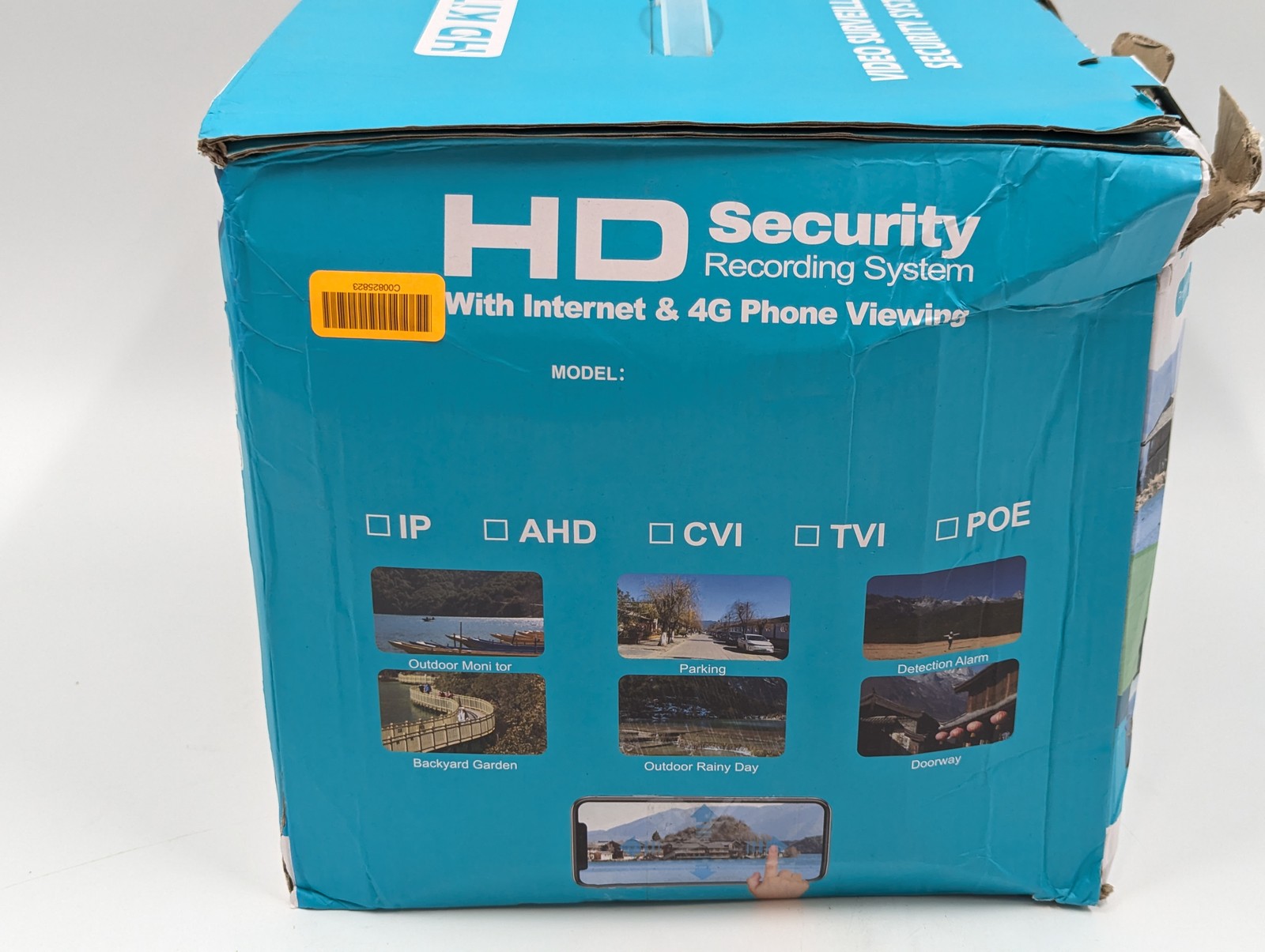 Unbranded 4K Video Surveillance 8-Camera Security System with Video Recording
