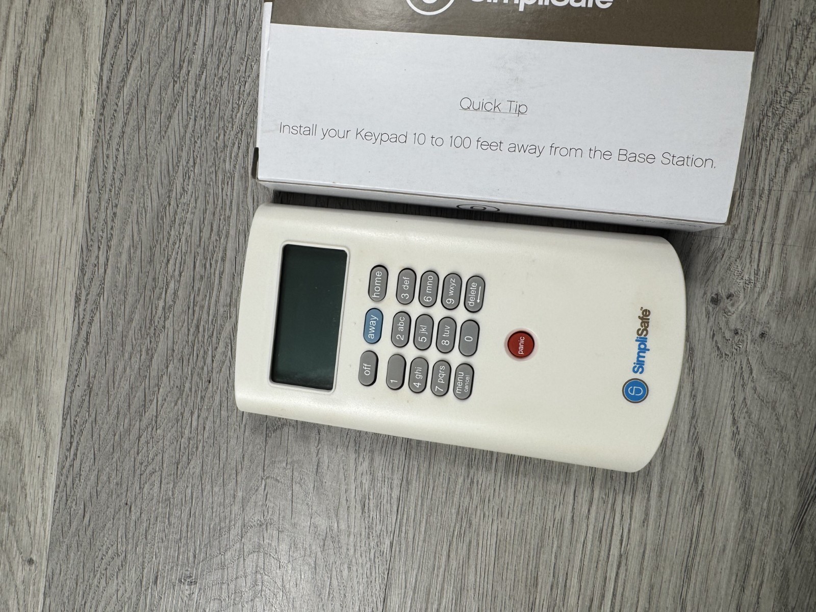 Simplisafe Wireless Home Security System Keypad 1st Generation Original KP1000
