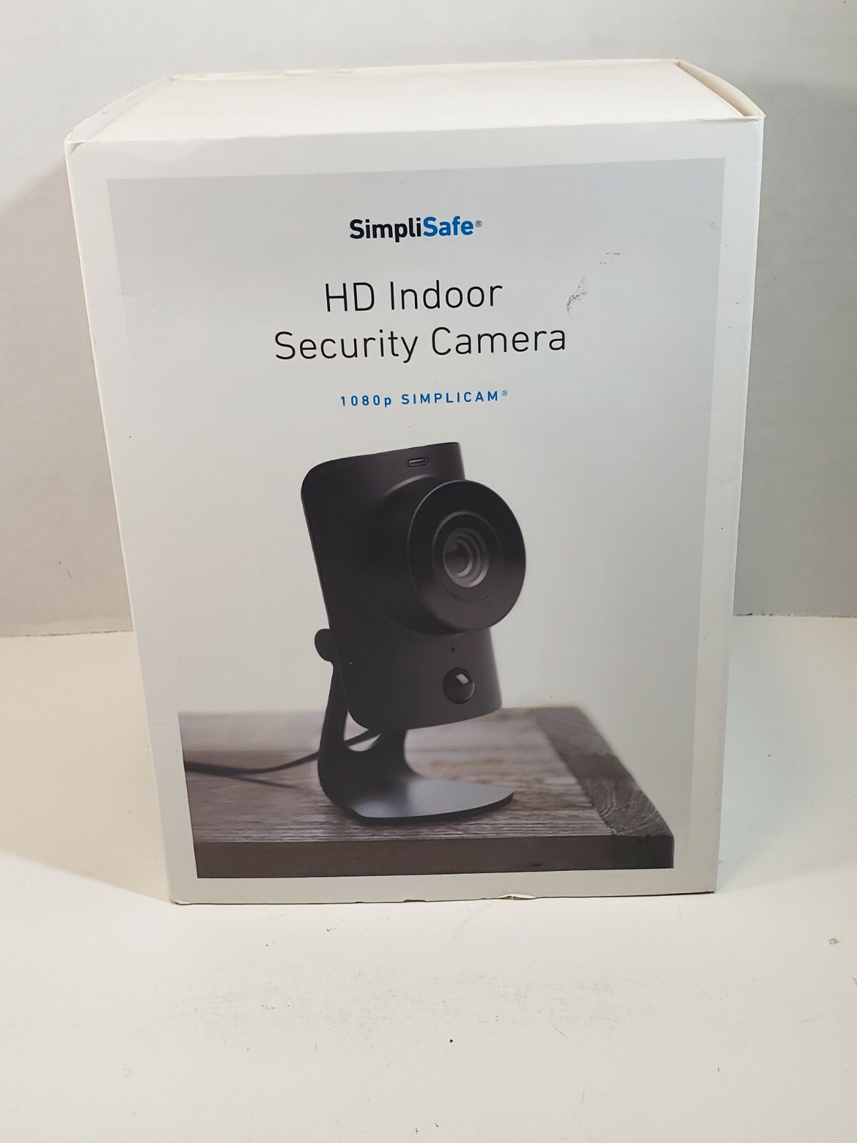 SimpliSafe HD Indoor SimpliCam 1080p Wireless Security Camera – Black
