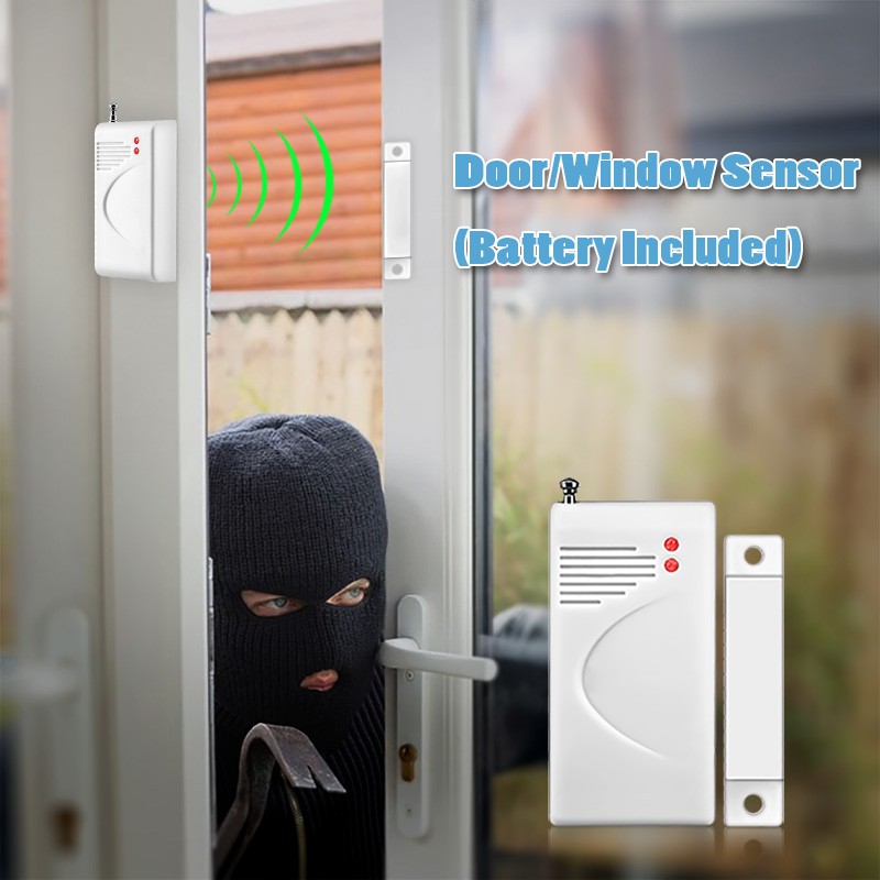 Wireless Magnetic Window/Door Sensor Detect For KERUI Home Security Alarm System