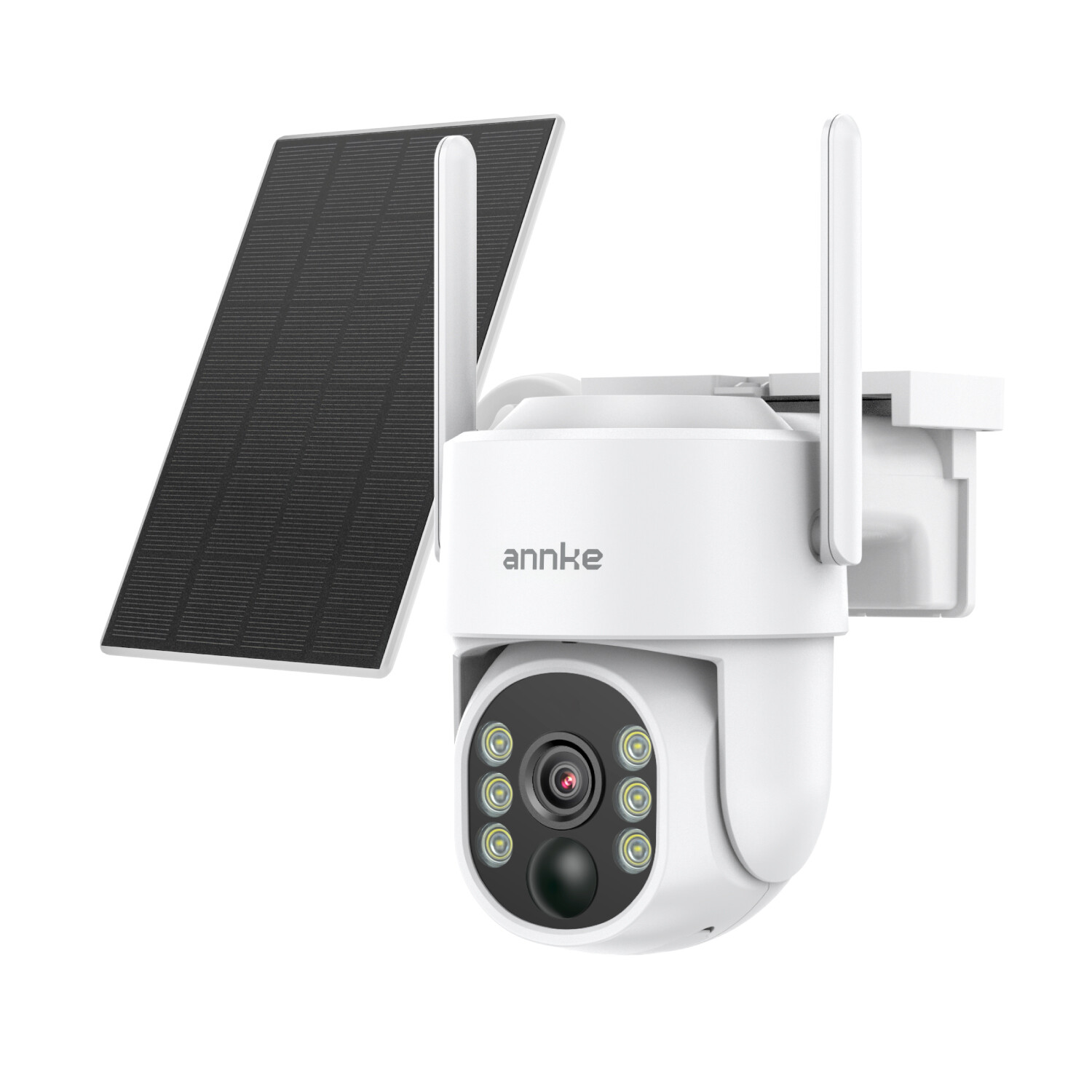ANNKE 4MP Solar Battery Wireless PT Color Security Camera Two Way Audio Outdoor