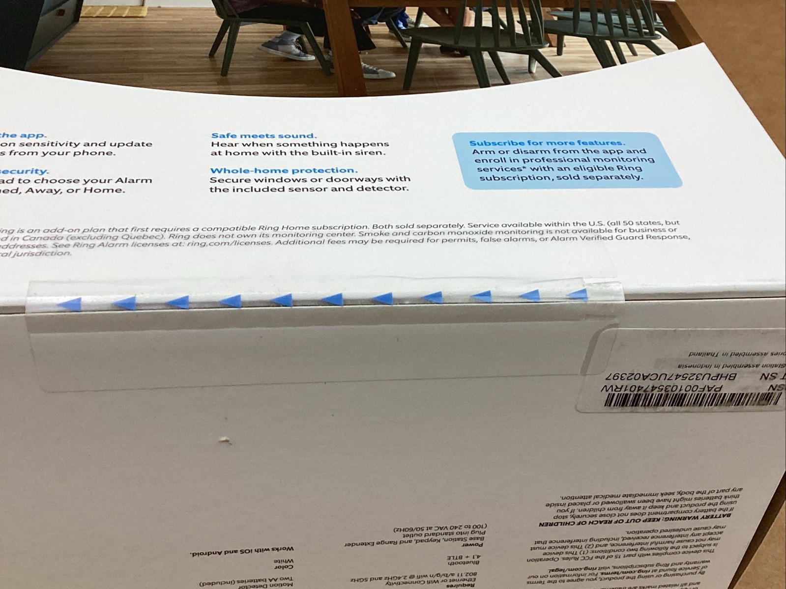 Ring Alarm 5-Piece Home Security Kit White – New In Box