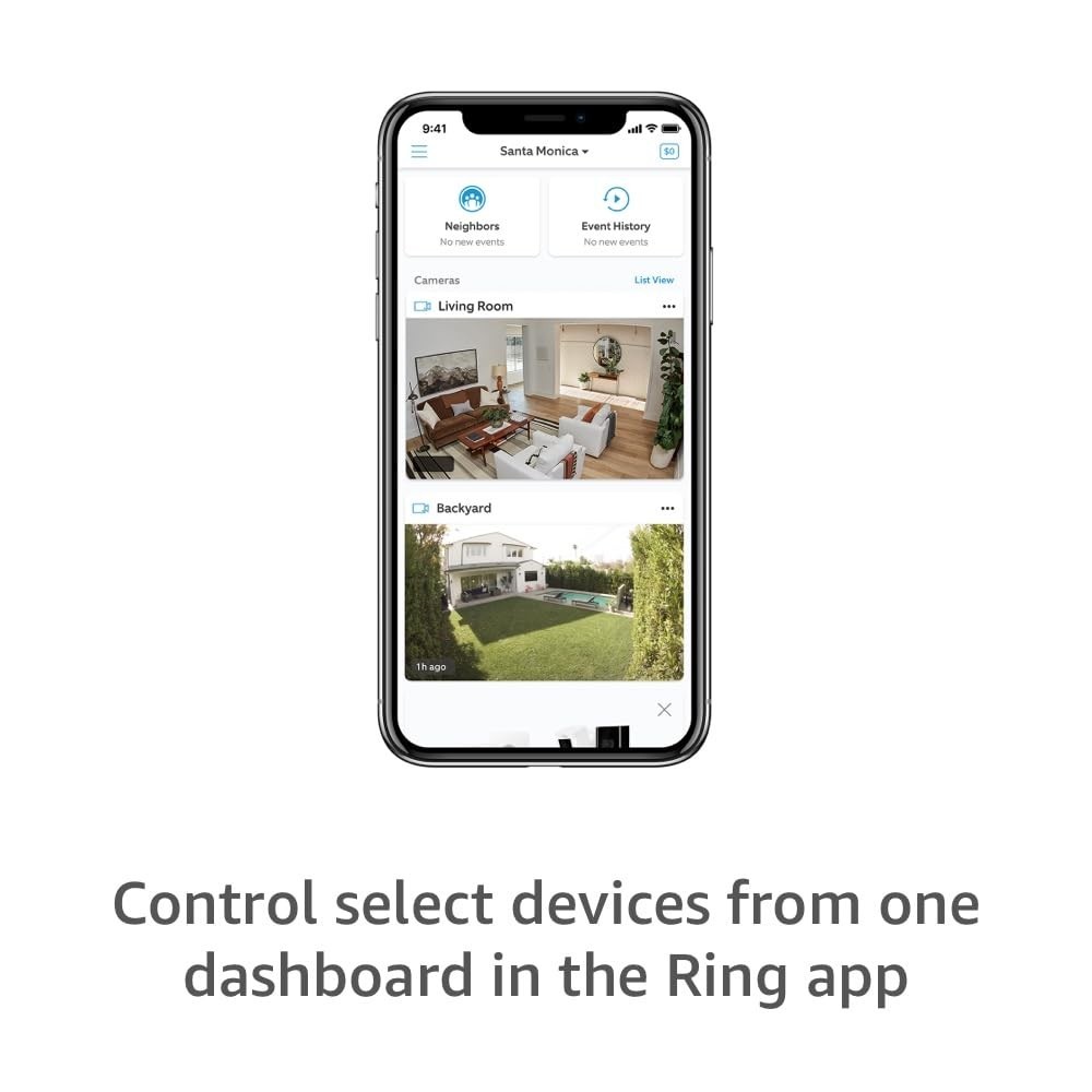 Ring Alarm Pro Security System with Built in eero WiFi 6 Router + Video Doorbell