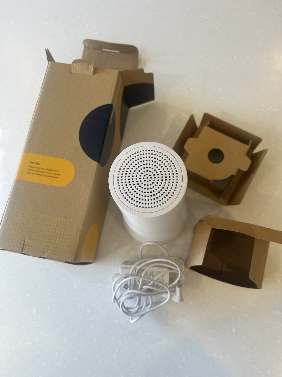 SimpliSafe Home Security System Base Station BS3W & Power Cord Simpli Safe