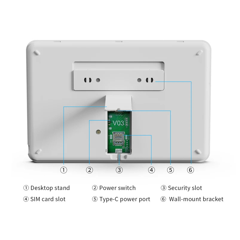 Tuya WiFi GSM Home Security Alarm System Wireless House Burglar PIR Motion Siren