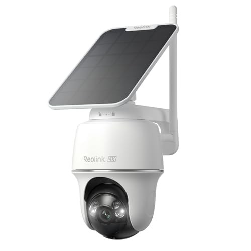 First 4K Solar Security Cameras Wireless Outdoor, Argus PT Ultra+Solar 4K 8MP