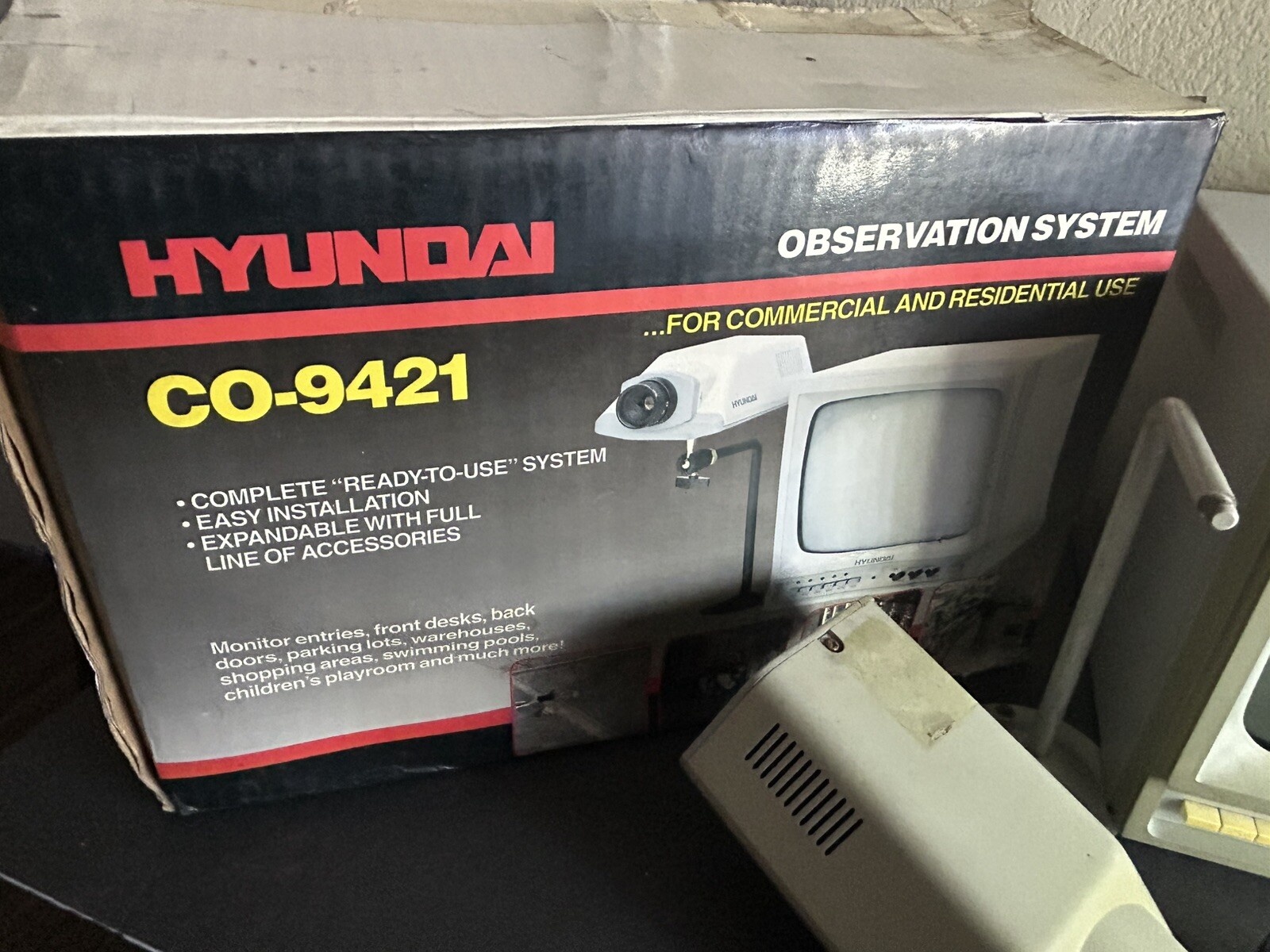 Hyundai Observation System CO-9421 Home Commercial Security Monitor Camera READ