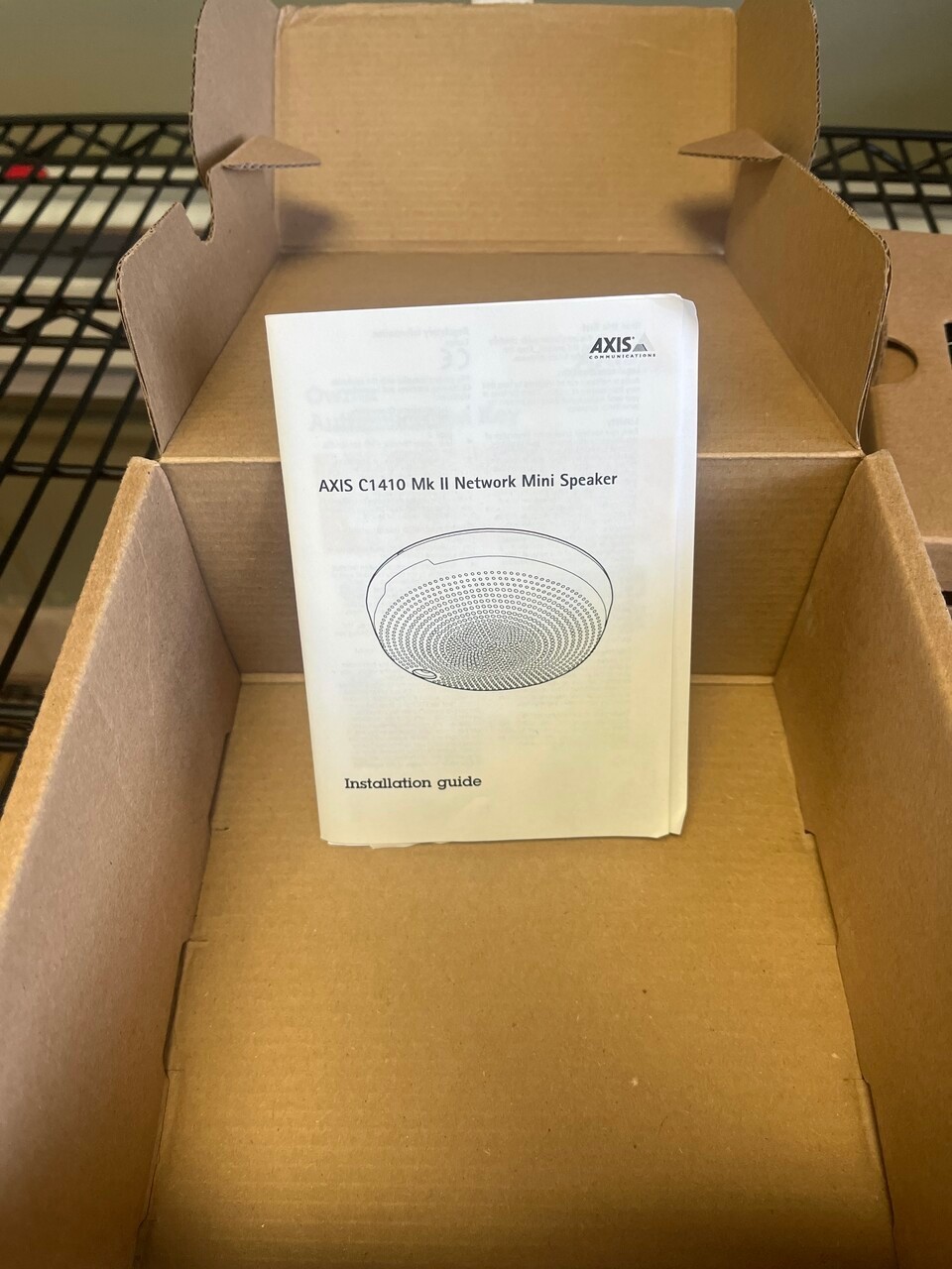 AXIS C1410 Mk II Network Mini Speaker (02838-001) | New | Open Box