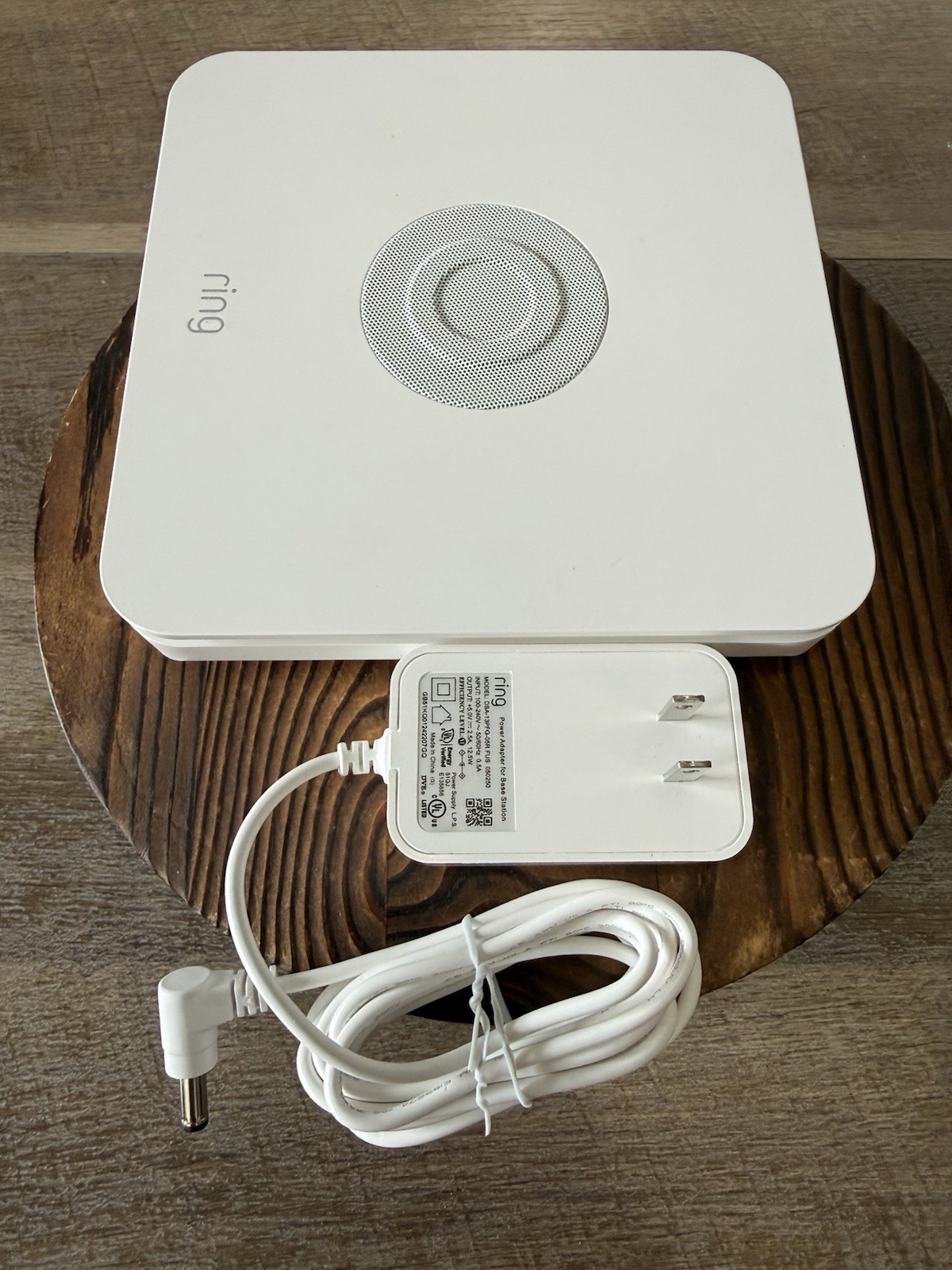 Ring Alarm Base Station – Gen 2 – Model 4HB1U9-0EN0 With Power Adapter