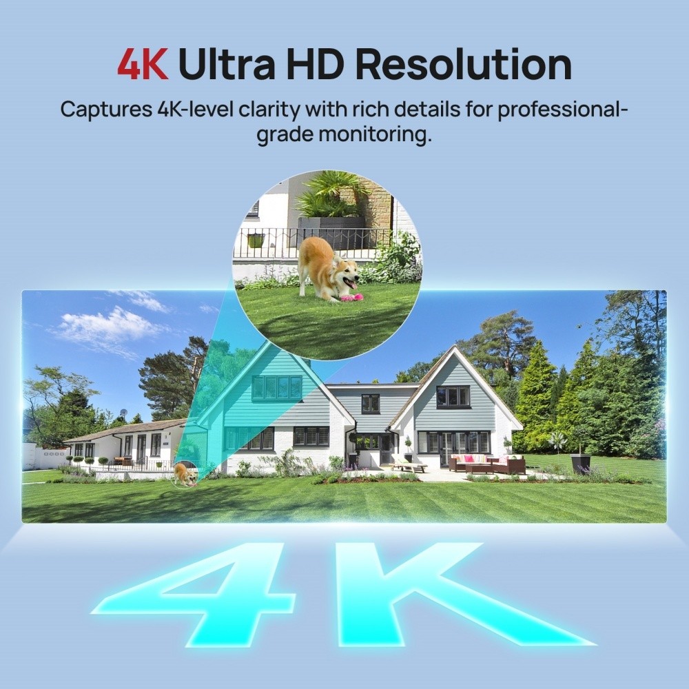 Vikylin SmartFind 16CH NVR 5MP PoE Security Camera System Color Night Vision Lot