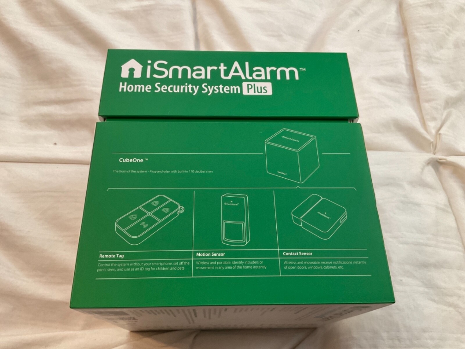 iSmartAlarm iSA8 Wireless Smart Home Security System _ Plus Package