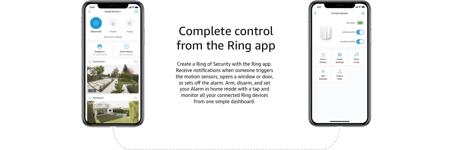 Ring Alarm 8-piece kit (2nd Gen) – home security Works with Alexa BRAND NEW