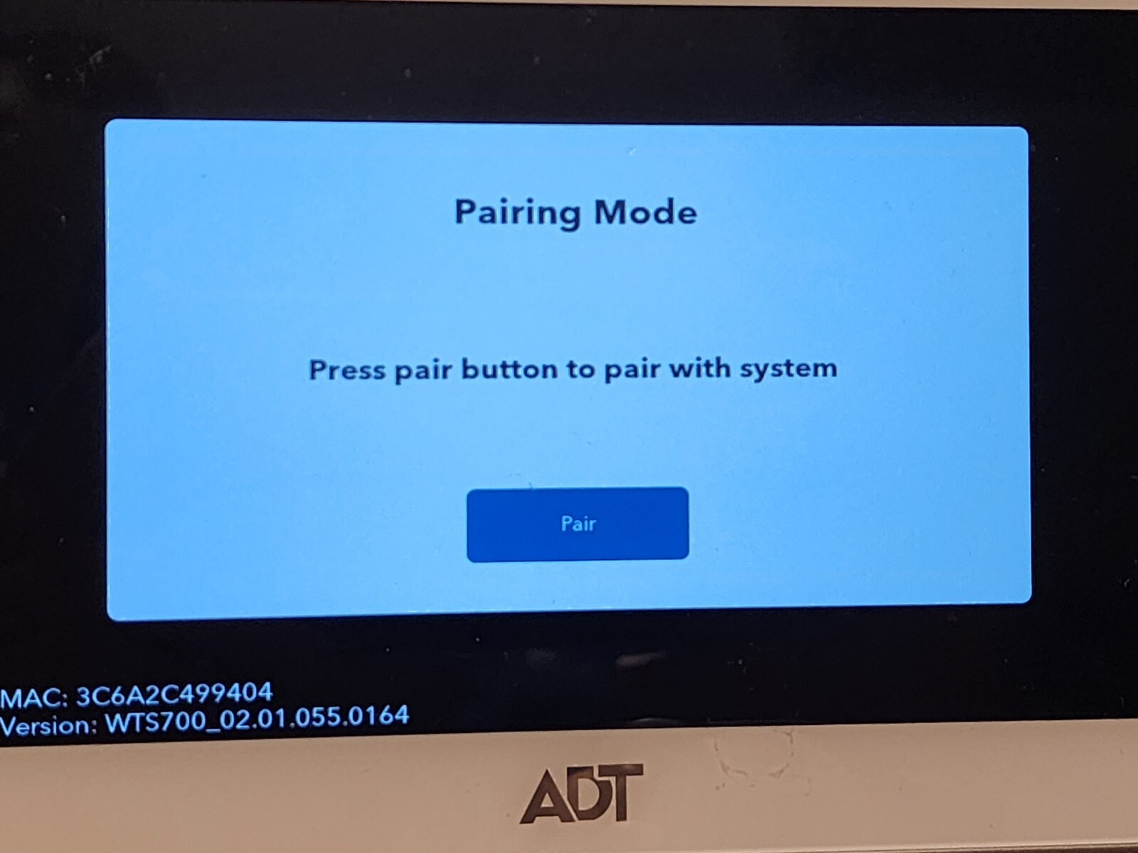 ADT Color Touchscreen Security Panel + 2 ADT Cameras OC845 Outdoor 1080P FHD