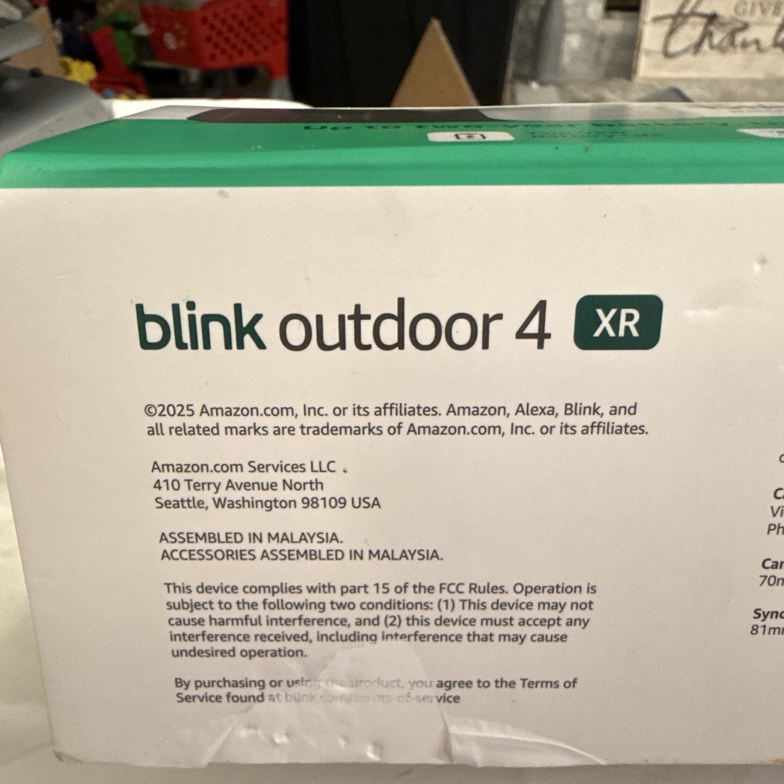 Blink Outdoor 4 XR 2-Cam Wireless Wi-Fi Battery Kit w/ Sync Module XR