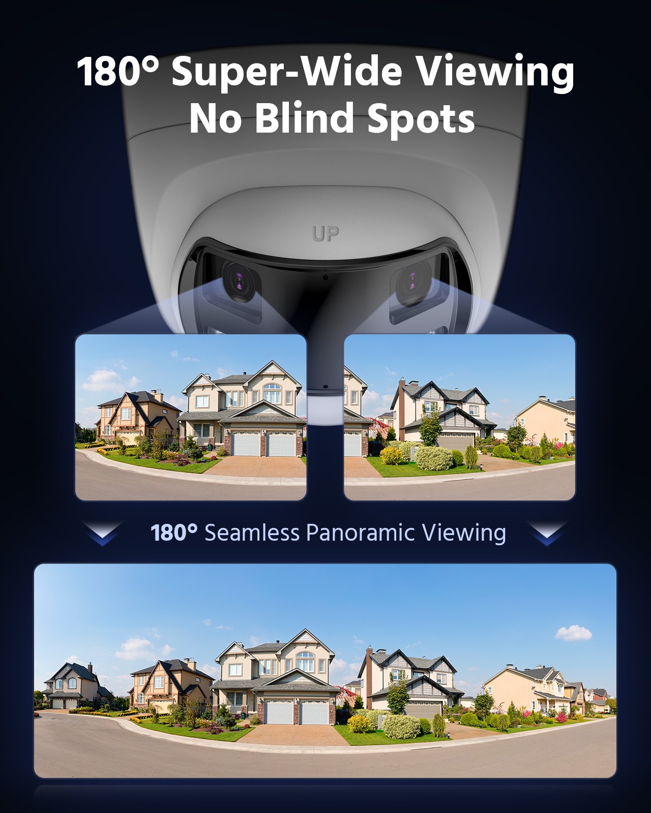ANNKE 4IN1 3K HD Security Camera Full Color Night Vision Outdoor Audio Recording