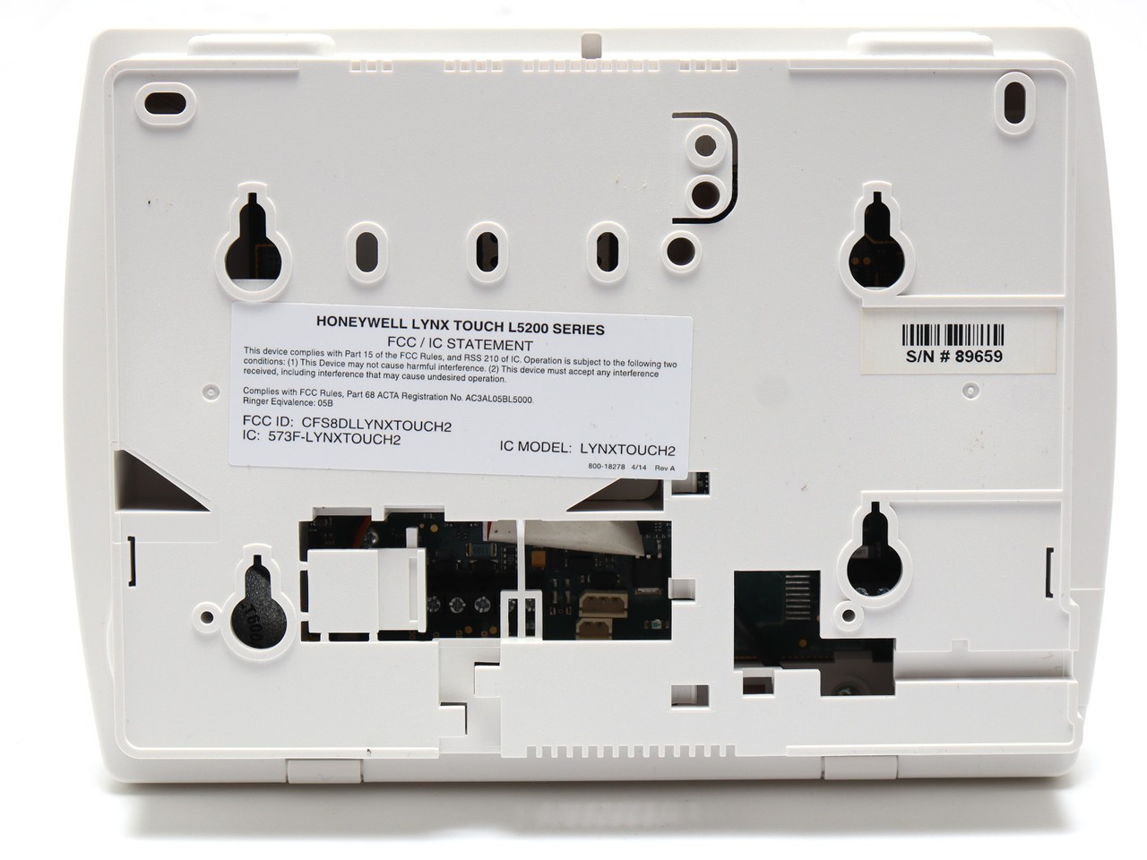 Honeywell LYNX Touch 5210 Series All-In-One Security System