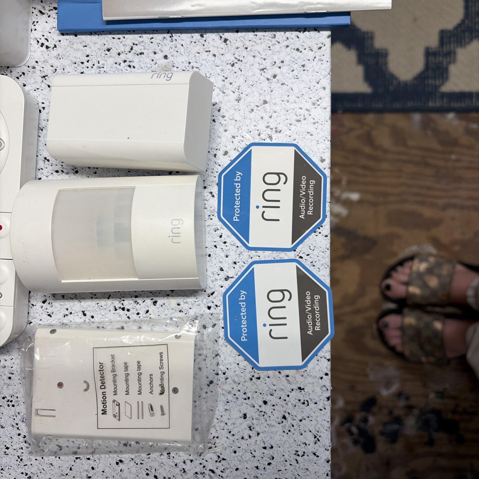 Ring Alarm Wireless Security Kit (missing contact sensor) 2019 1st Gen