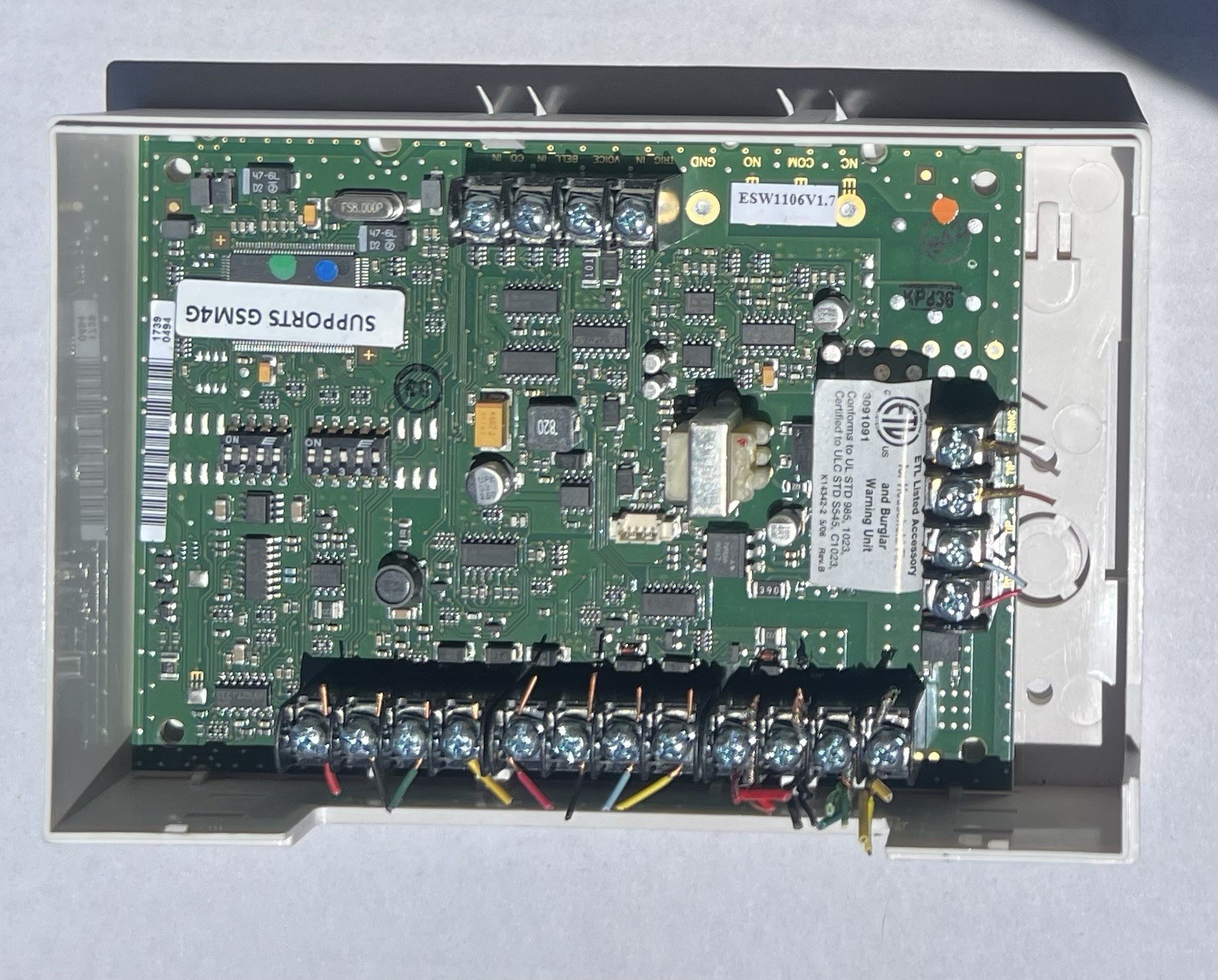 Honeywell Home Audio Verification System (AVS) Voice Modules Lot of 2 pre-owned