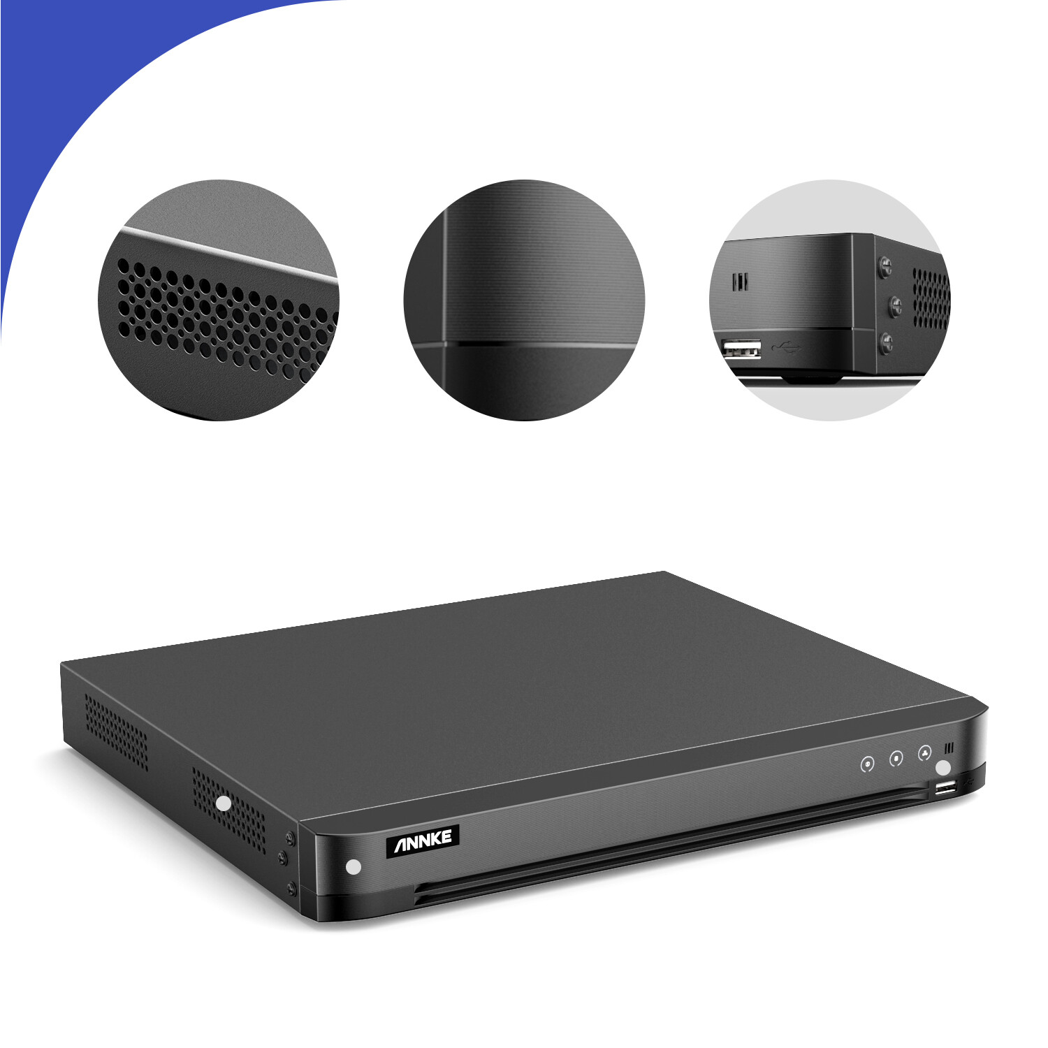 ANNKE 32CH 5IN1 3K 5MP Lite CCTV DVR Video Recorder For Security Camera System