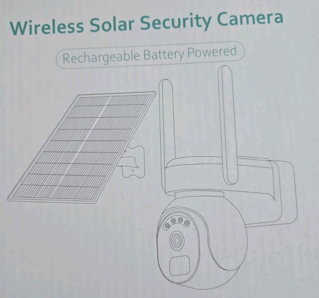 4g lte solar wireless security camera Camo Pan/Tilt HD, Motion Sensor, Audio