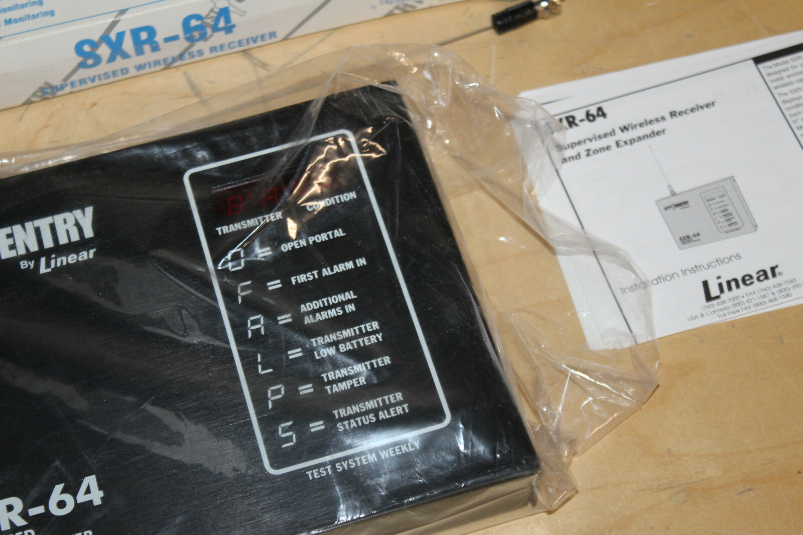 Linear SXR-64 21st Sentry Supervised Wireless Receiver (sxr-64a) (ssr00064) ~ o