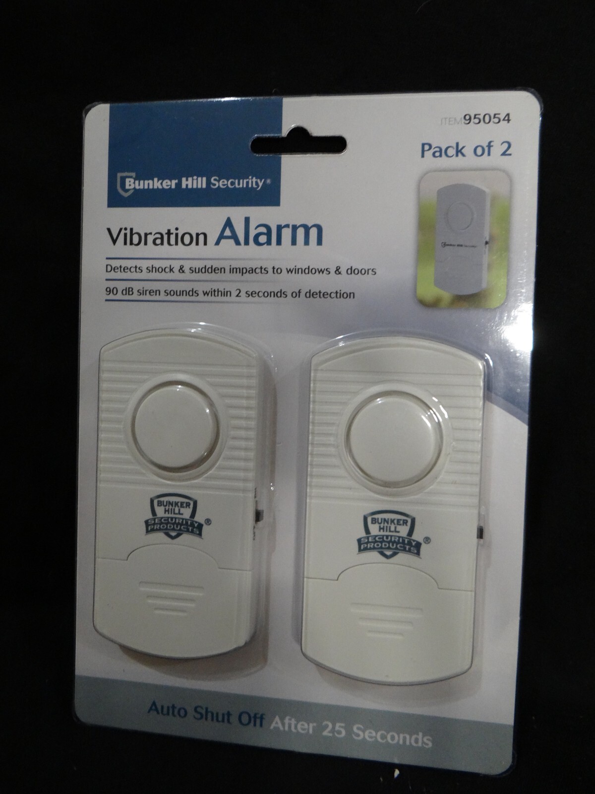 Bunker Hill Security Window and Door Vibration Alarm – free shipping