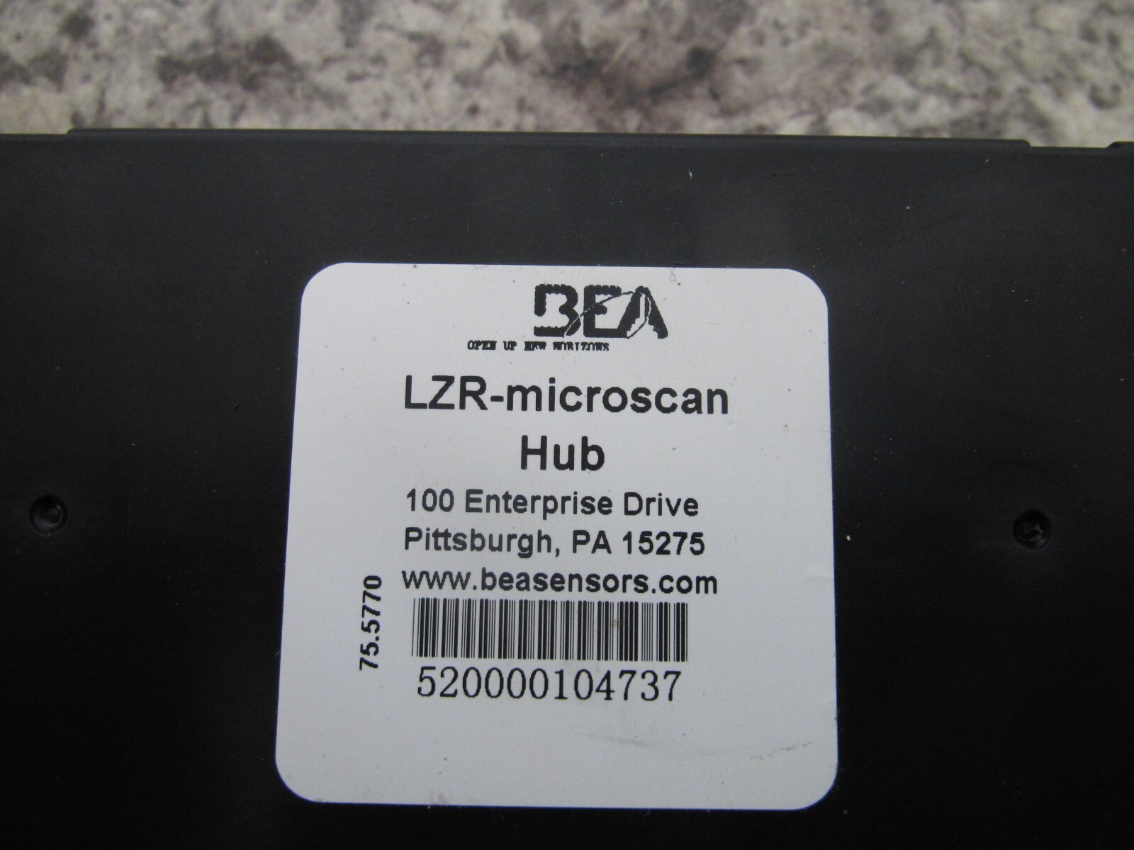 Stanley Presence Sensor Single Door Kit Control Unit P/N: LZR-MICROSCAN