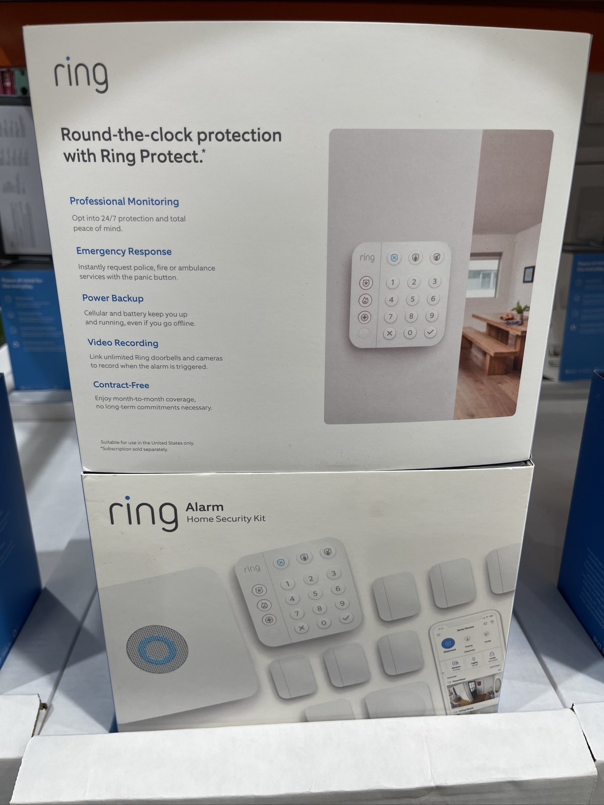 Ring Alarm Complete System Wireless Indoor 10 Piece Security Kit 2nd Generation.