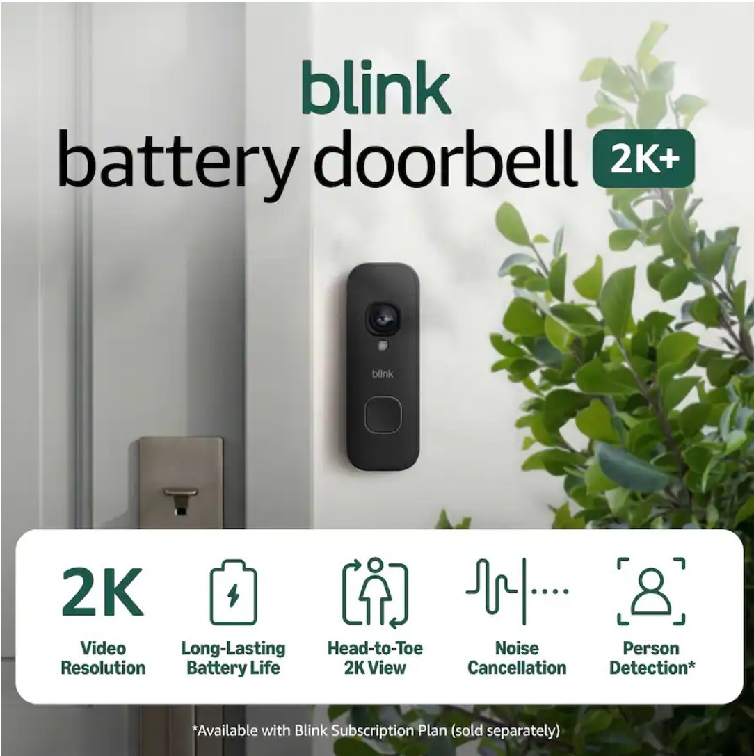 New Blink Outdoor 4 Wire-Free Smart Security 1 Camera System Kit 4th Gen