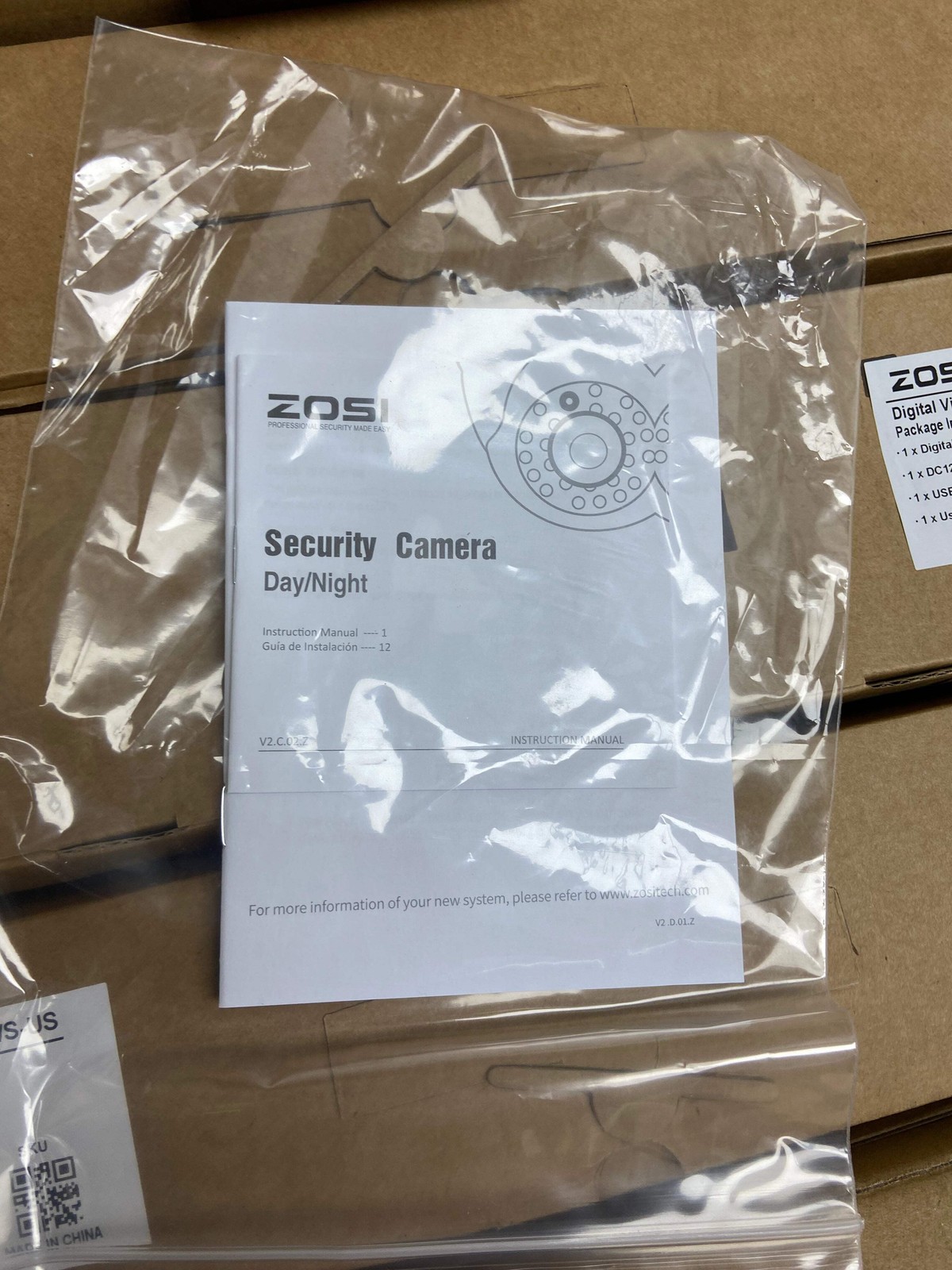 New ZOSI 8-Camera 8-Channel Video Surveillance System Smart Security System 8VMA