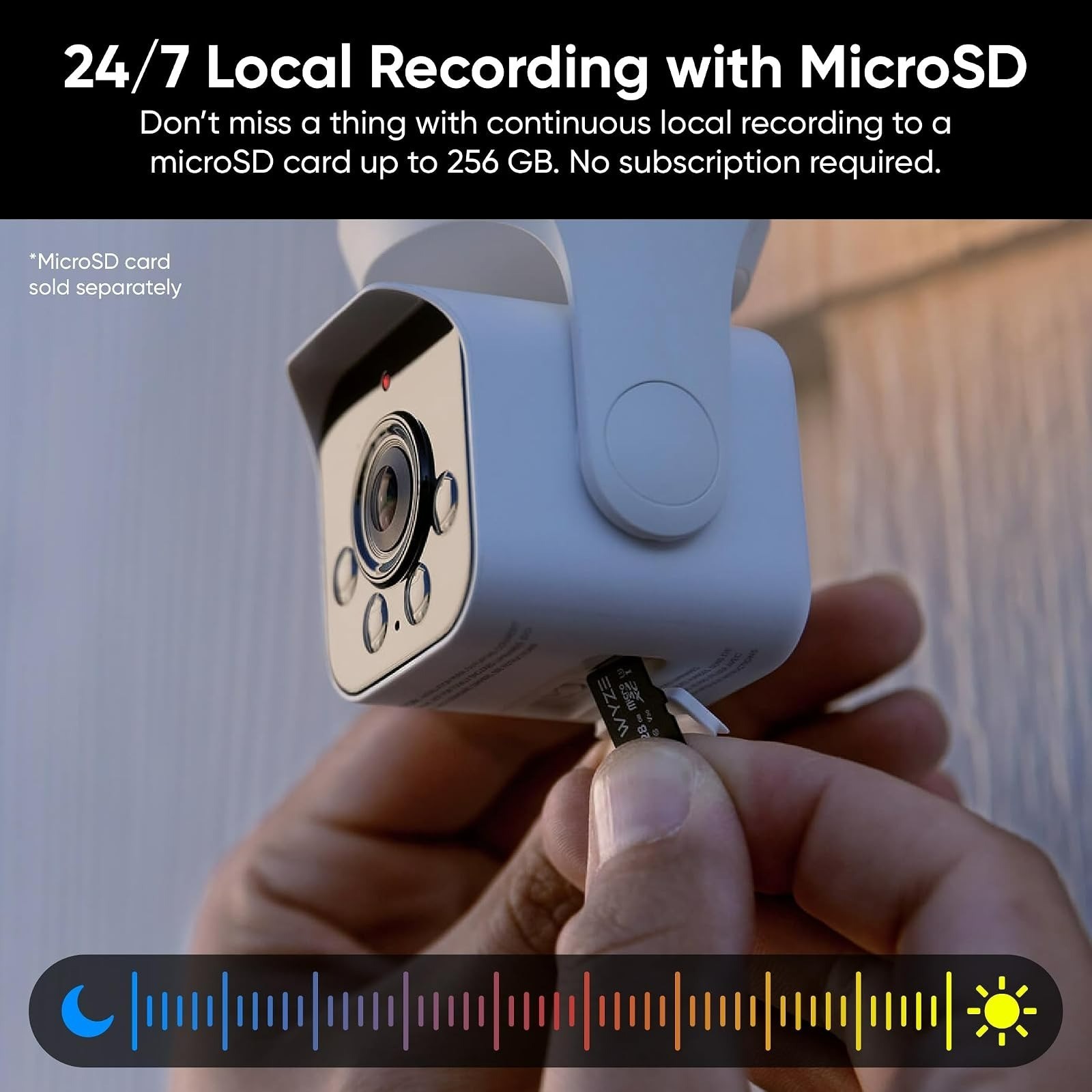 WYZE Bulb Cam Security Camera 2K HD Outdoor Light Bulb Camera