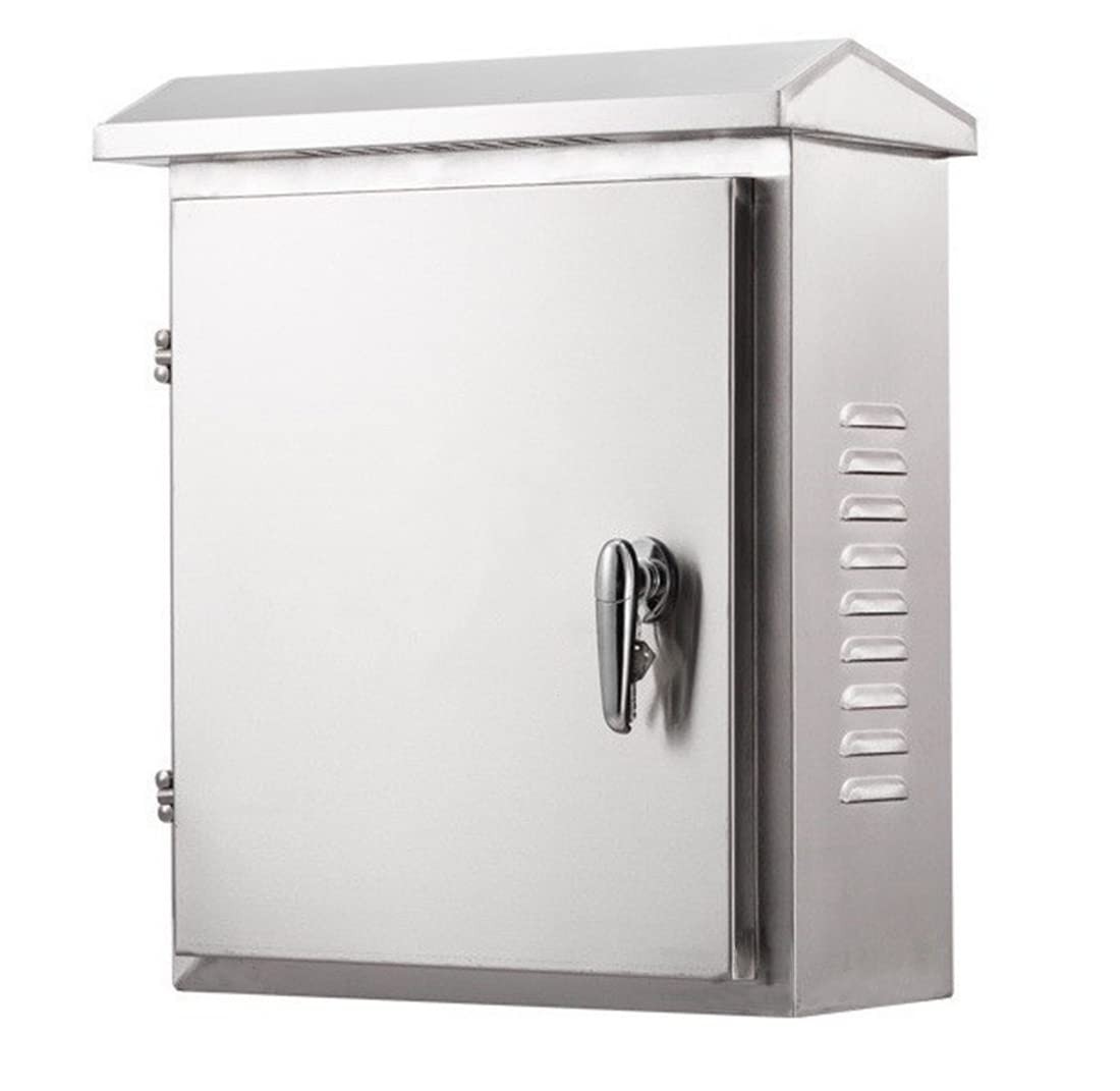 304 Stainless Steel Electrical Box 20” x 16” x x x 8”, Silver