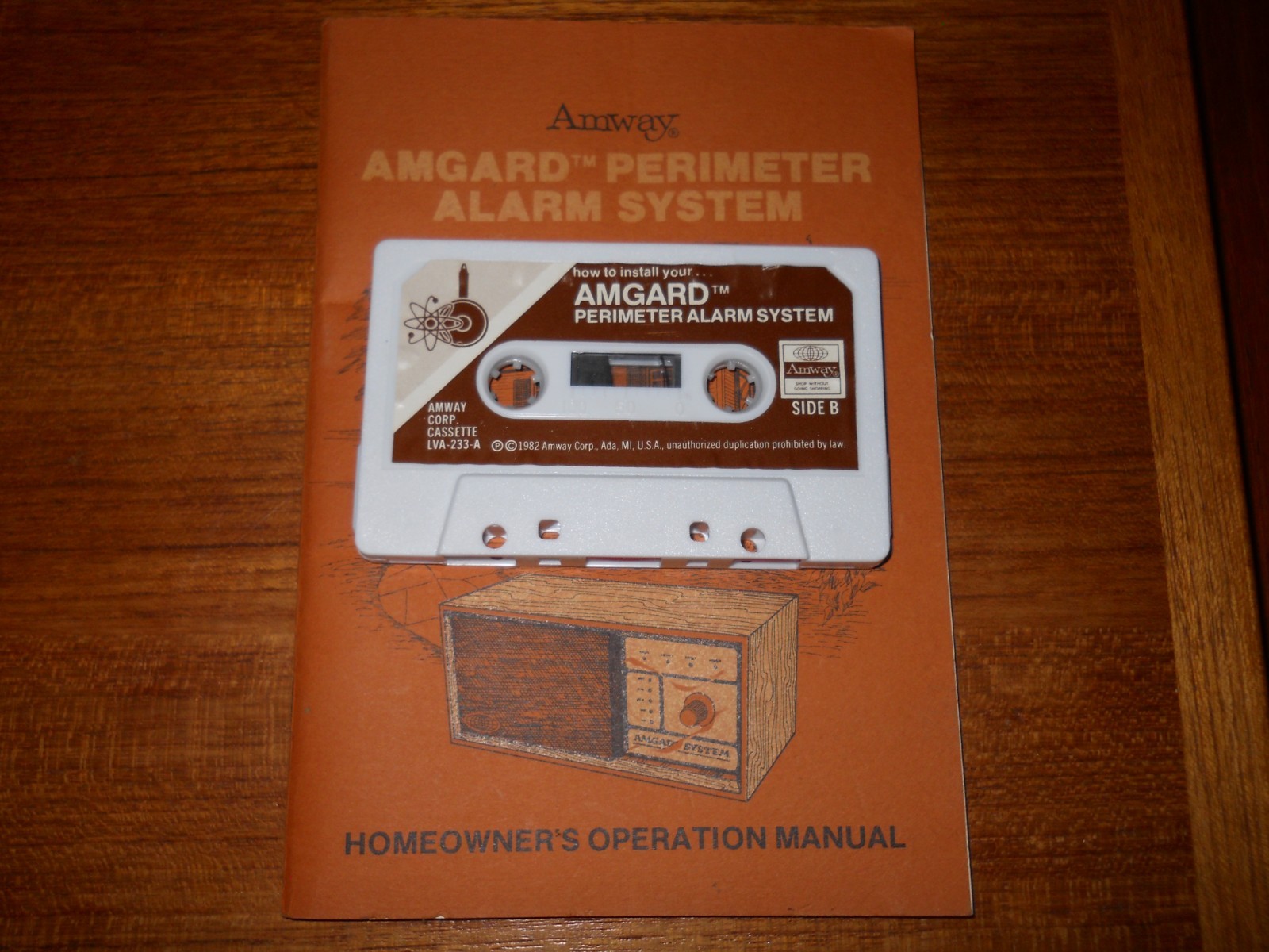 Vintage Amway Amgard Perimeter Alarm System Home Security Kit