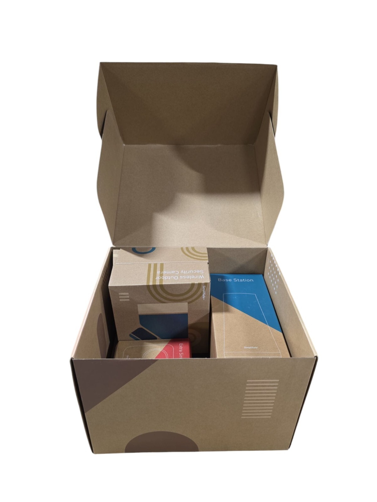 SimpliSafe Home Security System with 1 Outdoor Camera -OPEN BOX