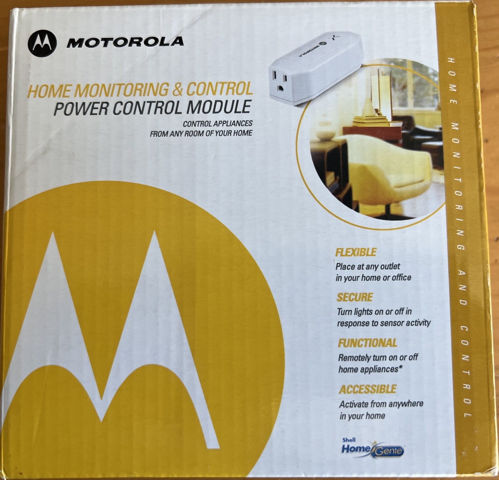 Motorola HM1000 Home Monitoring & Control Power Module Security Flexible New