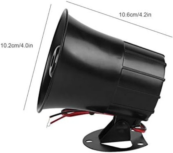 High-Decibel 120dB Wired Security Siren – Perfect for DIY Installations