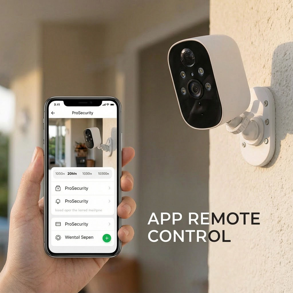 2K Solar Powered Security Camera System Outdoor WiFi IP Camera CCTV Surveillance
