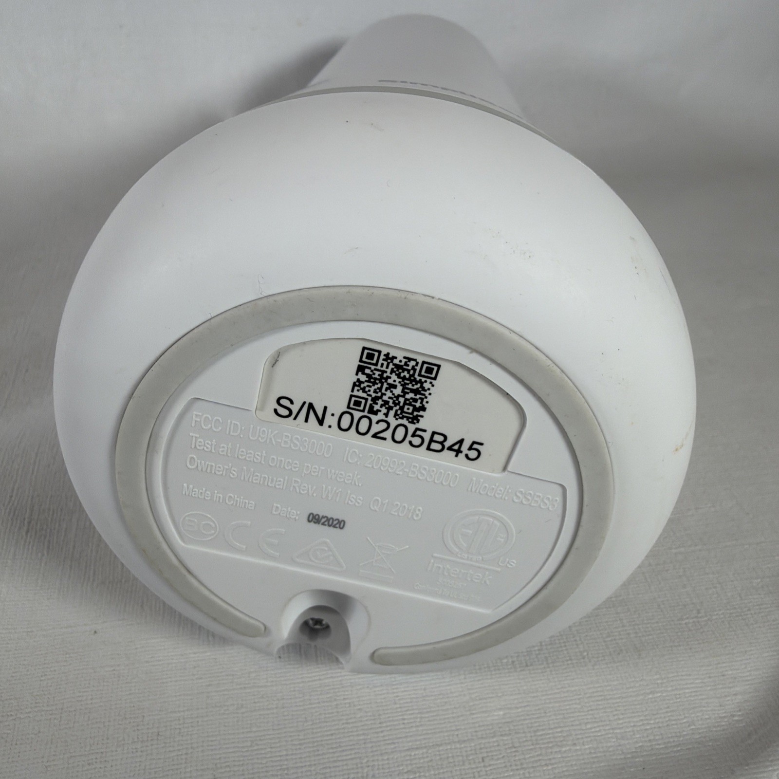 SIMPLISAFE SSBS3 3RD GEN BASE STATION HOME SECURITY ALARM DRA2-1