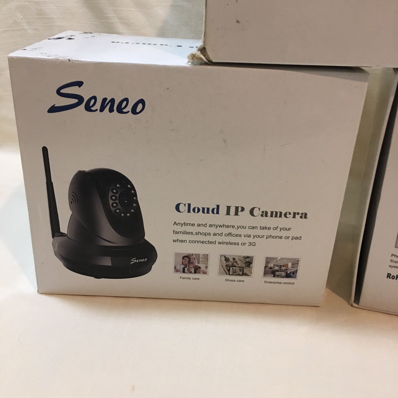 3 SENEO Cloud IP Security Cameras via IPhone Android IPad Thru Wireless or 3G